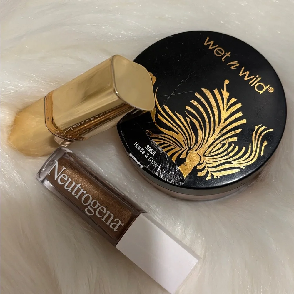 🩷Price is Firm🩷Make Up Bundle Wet Wild Hustle & Glow Bronzer + eyeshadow
